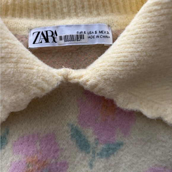 Zara Argyle Sweater - Picture 2 of 6
